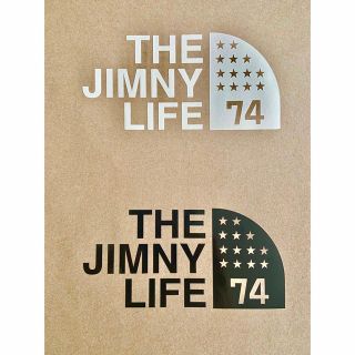 THE JIMNY LIFE74 ザ ジムニー ライフ【カッティングステッカー】(ステッカー)