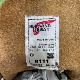 REDWING - 【安心品質032】廃盤レッドウイング9111REDWING送料込