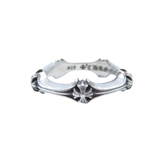 Chrome Hearts(クロムハーツ)のCHROME HEARTS PLUS&BONE RING メンズのアクセサリー(リング(指輪))の商品写真