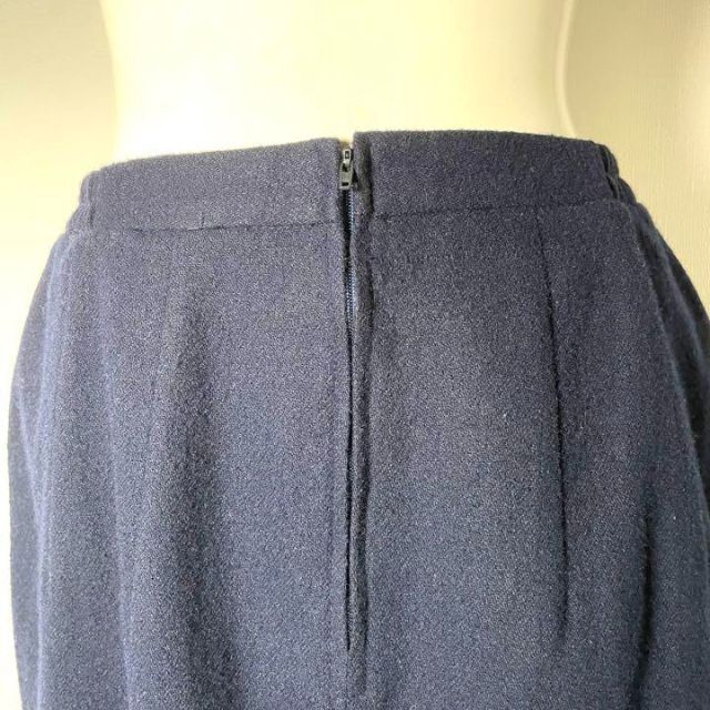 ロンドンガール❗️【アメリカ古着】超美品!ミニタイトスカート紺色