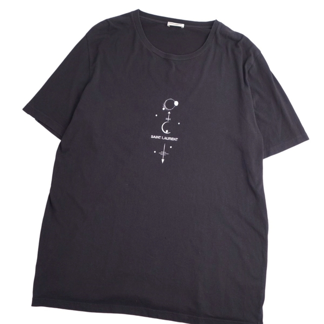 サンローラン パリ SAINT LAURENT PARIS Tシャツ カットソー 半袖 ロゴ