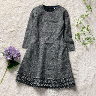 エムズグレイシー ひざ丈ワンピース(レディース)(フリンジ)の通販 9