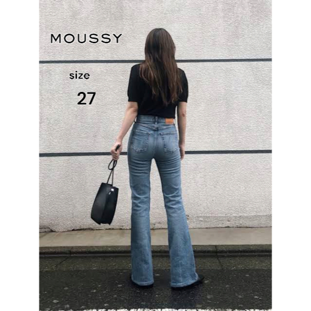 【moussy】MVS FLAREジーンズ