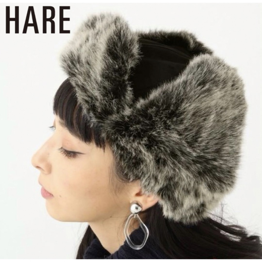 HARE(ハレ)のHARE ファーフライトキャップ レディースの帽子(キャップ)の商品写真