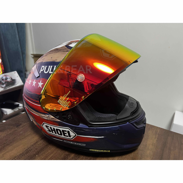 SHOEI ヘルメット Z8 Z-8 ミラーシールド B+COM付き Mサイズ SHOEI ヘルメット Z8 Z-8 ミラーシールド B+COM付き Mサイズ
