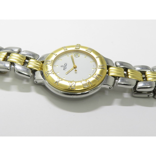 FENDI(フェンディ)のFENDI メンズ 腕時計 ローマン文字 クオーツ コンビ GP SS メンズの時計(腕時計(アナログ))の商品写真