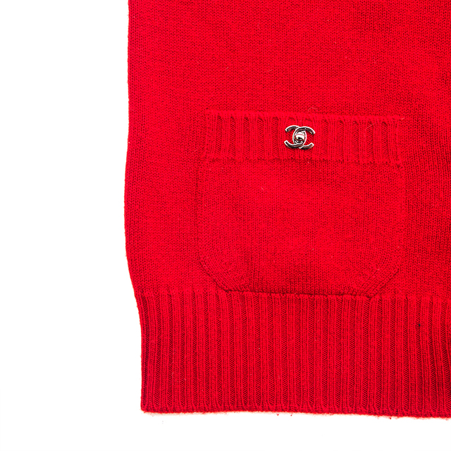 CHANEL - シャネル CHANEL ターンロック カシミヤ カーディガン CHANEL - シャネル CHANEL ターンロック カシミヤ カーディガン