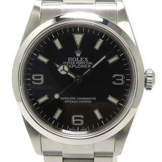 ロレックス(ROLEX)の【新品仕上げ済】ROLEX エクスプローラー1  114270 保証書付き F番(腕時計(アナログ))