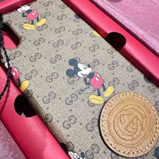 Gucci - 新品未使用GUCCI×ミッキーiPhoneXケース ディズニーコラボの