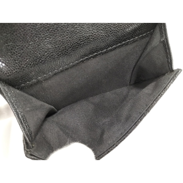 CHANEL(シャネル)のCHANEL 三つ折り財布 ボーイシャネル レザー キャビアスキン ココマーク レディースのファッション小物(財布)の商品写真