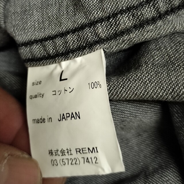 REMI RELIEF(レミレリーフ)のレミリーフ　REMI RELIEF　デニムシャツ　中古　SIZE　L メンズのトップス(シャツ)の商品写真