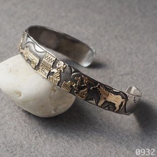 INDIAN JEWELRY - インディアンジュエリー ナバホ 純銀 シルバー