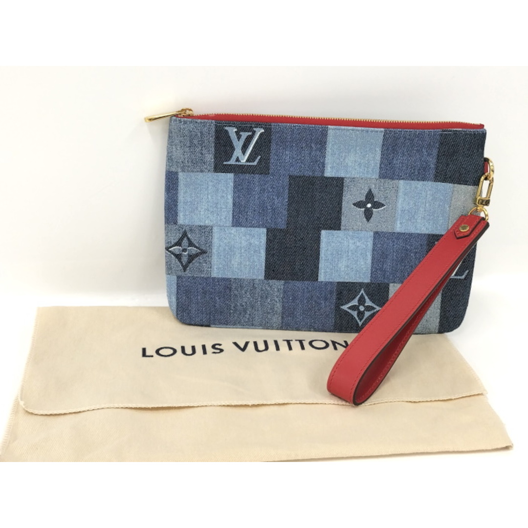 LOUIS VUITTON/ルイヴィトン/クラッチバッグ/ミニポーチ/デニム