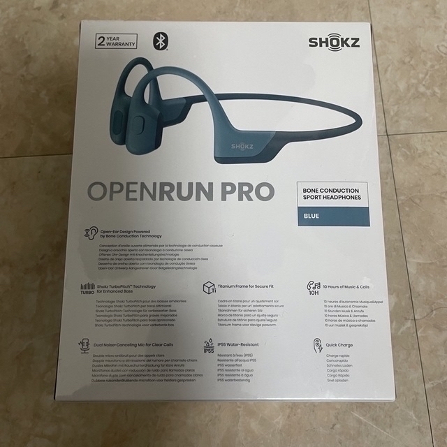 【再値下げ】新品未開封 OPENRUN PRO SHOKZ (Blue)