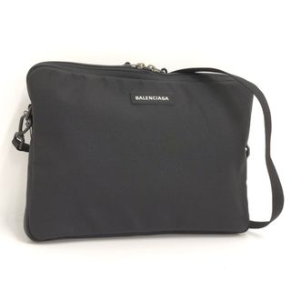 バレンシアガ(Balenciaga)のBALENCIAGA エクスプローラー ショルダーバッグ キャンバス ブラック(ショルダーバッグ)