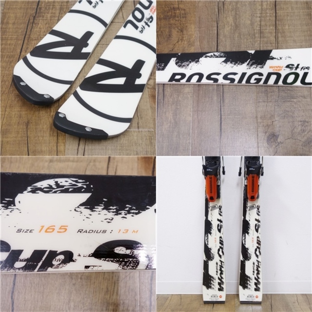 ロシニョール ROSSIGNOL レーシング スキー WORLD CUP SL FIS 160cm 65mm ビンディング AXIAL 2 WORLDCUP 150 MAXFLEX
