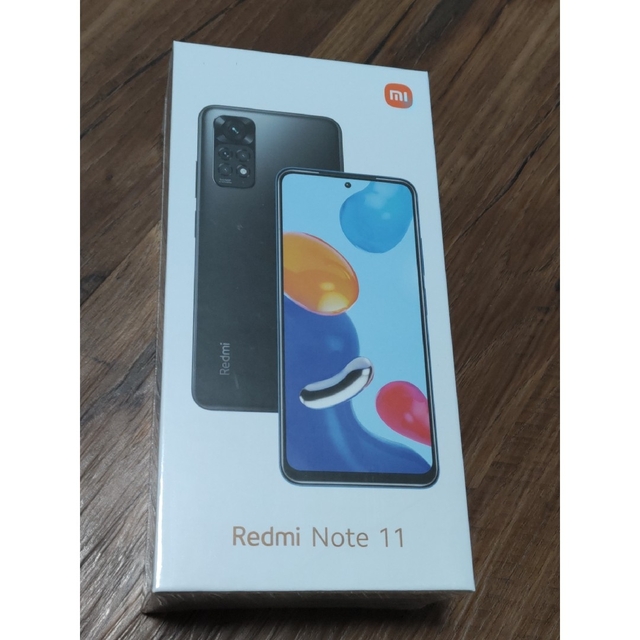 ナチュラ 新品未開封!シャオミ 小米 Redmi Note 11(トワイライト