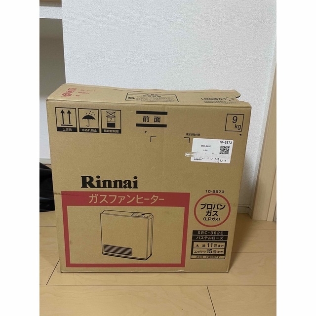 Rinnai(リンナイ)のガスファンヒーター　SRC-362E  最終値下げ スマホ/家電/カメラの冷暖房/空調(ファンヒーター)の商品写真