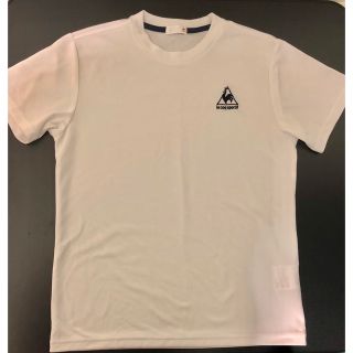 ルコックスポルティフ(le coq sportif)のTシャツ　白　スポーツ用(Tシャツ/カットソー(半袖/袖なし))