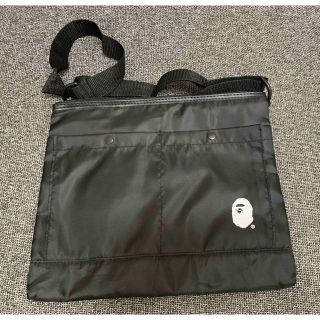 A BATHING APE - BAPE◇A BATHING APE/ブラック◇メッシュバッグ ...