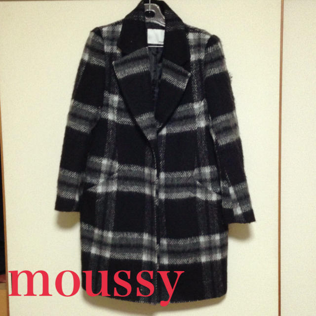 moussy(マウジー)のmoussy チェスターコート レディースのジャケット/アウター(ロングコート)の商品写真