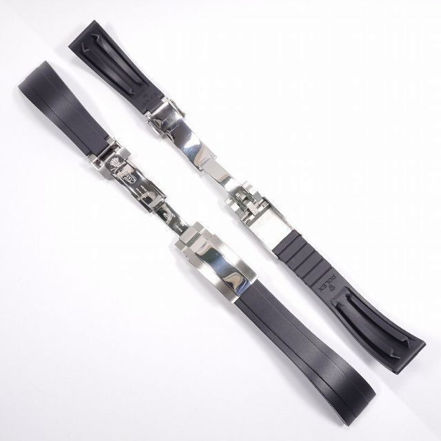 ROLEX - ロレックス用 オイスターフレックスタイプB 互換ラバーベルト ブラック 幅20mの通販 by よっちゃん's shop@24時間営業| ロレックスならラクマ
