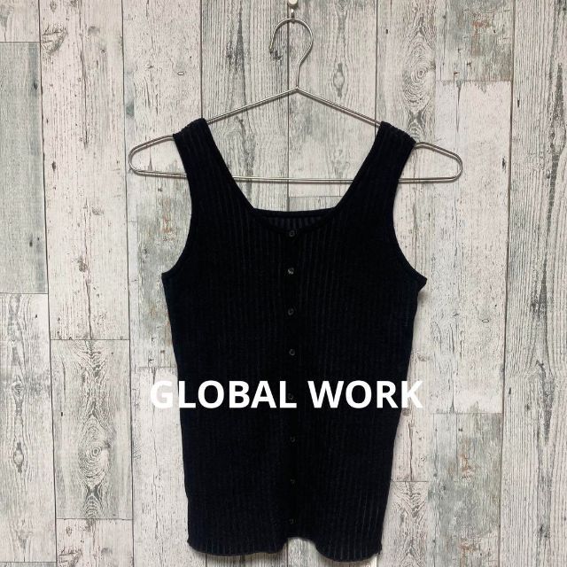 GLOBAL WORK(グローバルワーク)の【タグ付】 GLOBAL WORK グローバルワーク　レディース　タンクトップ レディースのトップス(タンクトップ)の商品写真