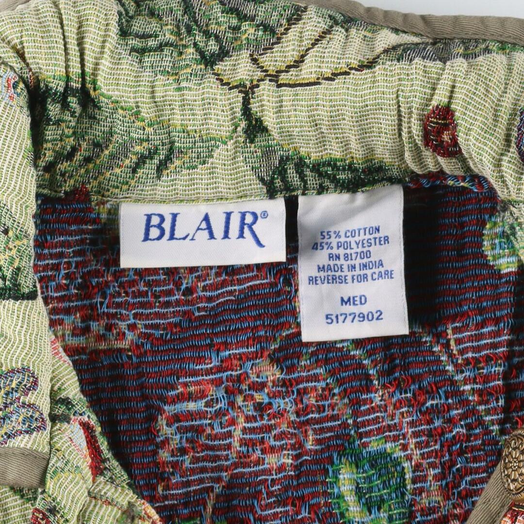 BLAIR(ブレア)の古着 BLAIR 総柄 ゴブラン織り コットンジャケット レディースM /eaa315583 レディースのジャケット/アウター(その他)の商品写真