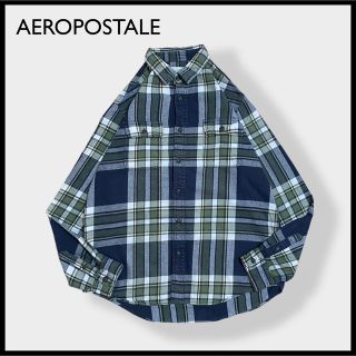 エアロポステール(AEROPOSTALE)の【AEROPOSTALE】ネルシャツ 長袖 チェック L エアロポステール 古着(シャツ)