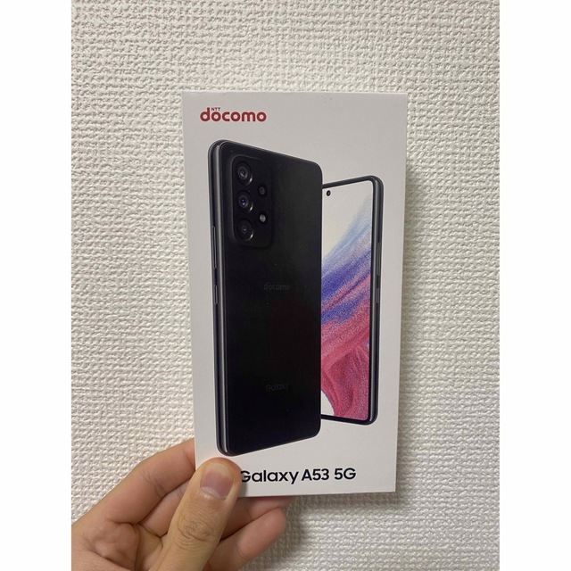 スマートフォン本体Galaxy A53 5G オーサムブラック docomo SC-53C