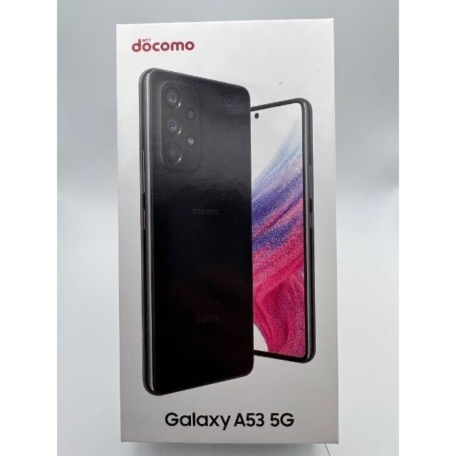 スマートフォン/携帯電話Galaxy A53 5G オーサムブラック docomo SC-53C