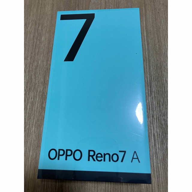 OPPO(オッポ)の未開封oppo reno7 A  ドリームブルー 128gb ワイモバイル 本体 スマホ/家電/カメラのスマートフォン/携帯電話(スマートフォン本体)の商品写真