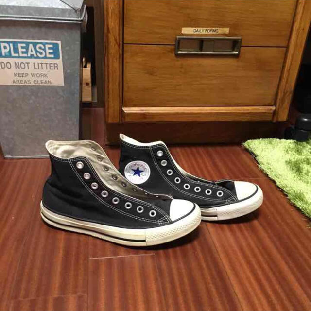 CONVERSE(コンバース)のハイカット【紐あります】★25.5 レディースの靴/シューズ(スニーカー)の商品写真