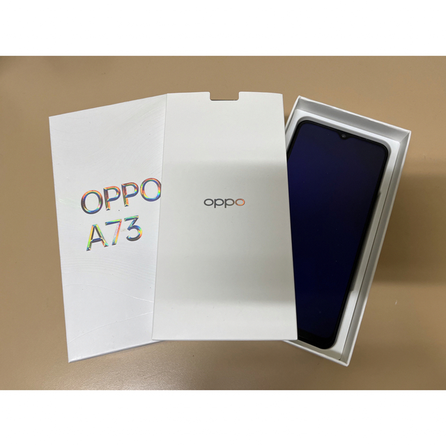 OPPO A73 本体　ブルー　SIMフリー