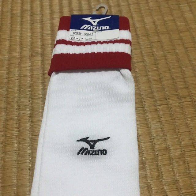 MIZUNO(ミズノ)の新品 タグ付 ミズノ ストッキング  靴下 スポーツソックス 25-27 メンズのレッグウェア(ソックス)の商品写真