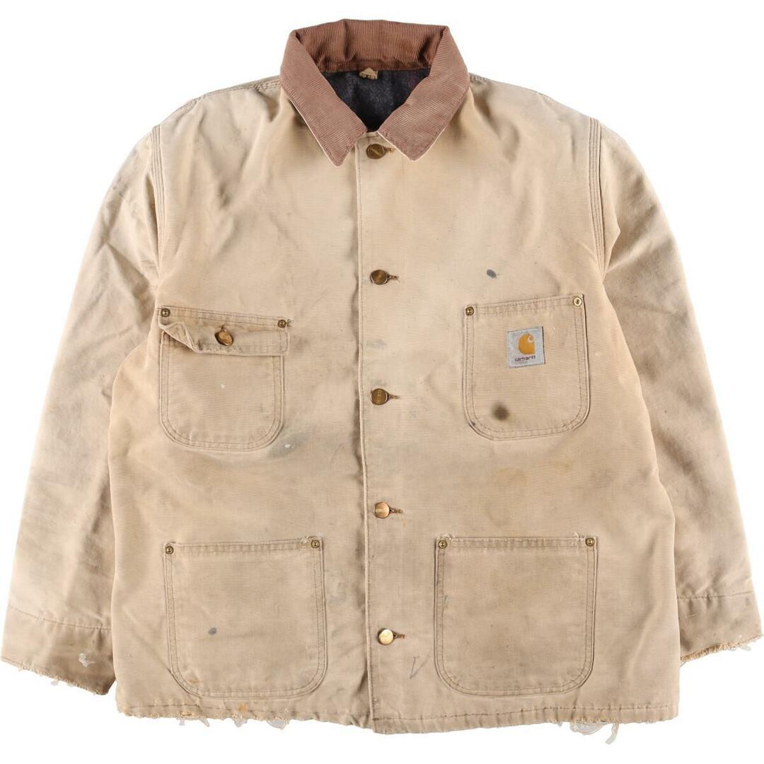 メンズXL表記サイズカーハート Carhartt ミシガンチョアコート ダック地ワークジャケット メンズXL /eaa315884