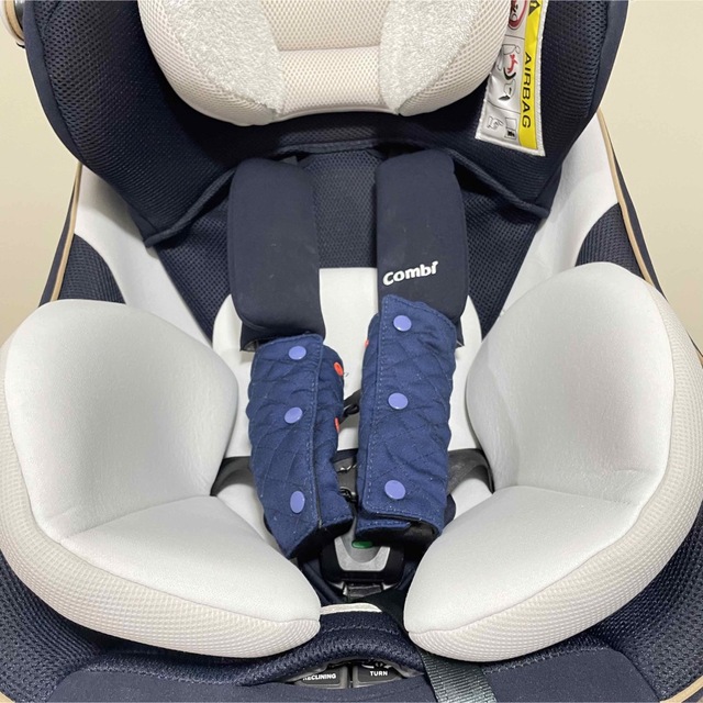 美品】コンビ クルムーブ スマート ISOFIX エッグショック JL-590 自動車用チャイルドシート本体