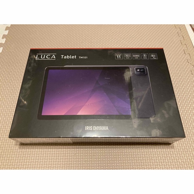 タブレット本体androidLUCA タブレット TM101N2-GY アイリスオーヤマ