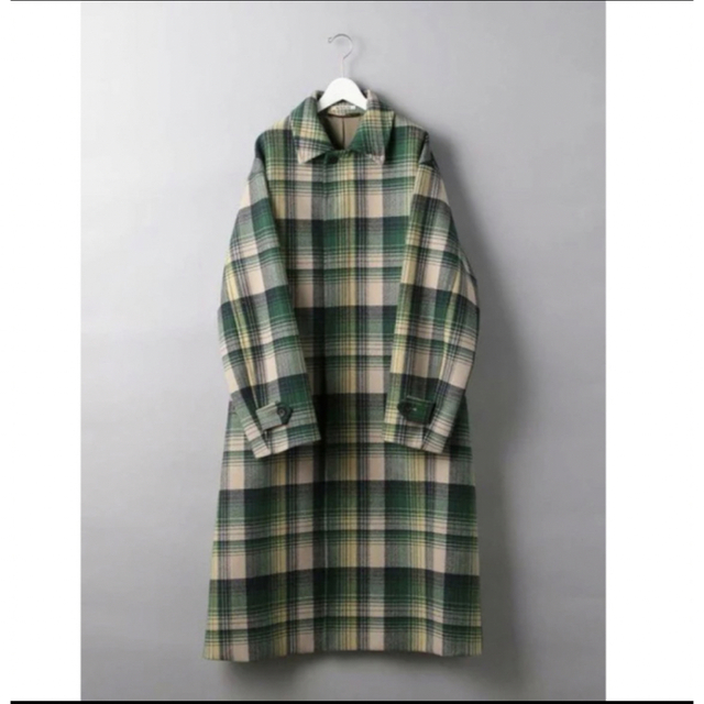 【19AW/希少】AURALEE Wool Check Melton Coat