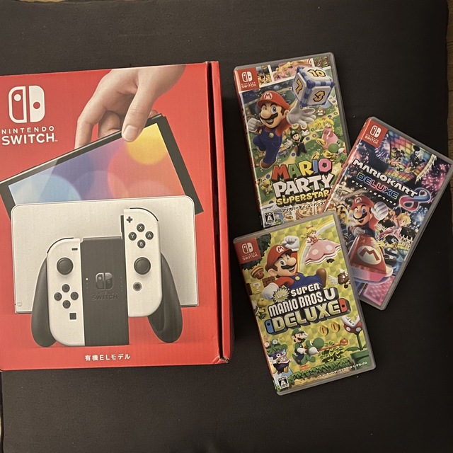 【任天堂】Nintendo Switch 有機EL ＋ マリオソフト