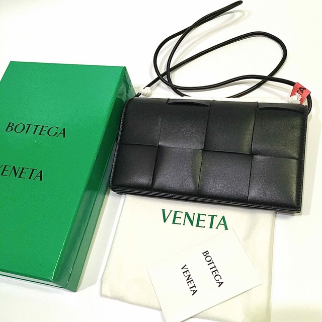 Bottega Veneta - 新品正規品 BOTTEGA VENETA ストラップウォレット ショルダーバッグ