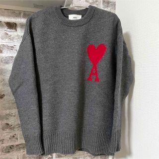 ami - 【正規品】amiparis アミパリス クルーネックニットセーターの ...