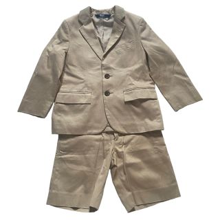 RALPH LAUREN ラルフローレン セレモニースーツ ベージュ 3B-