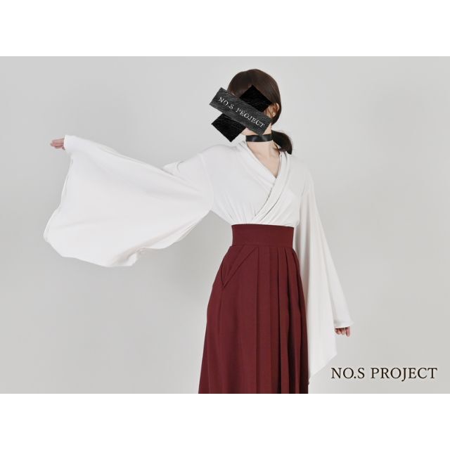 NO.S PROJECT　古典カシュクール　和服　着物　コスプレ　巫女 レディースのトップス(カットソー(長袖/七分))の商品写真