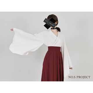 NO.S PROJECT　古典カシュクール　和服　着物　コスプレ　巫女(カットソー(長袖/七分))