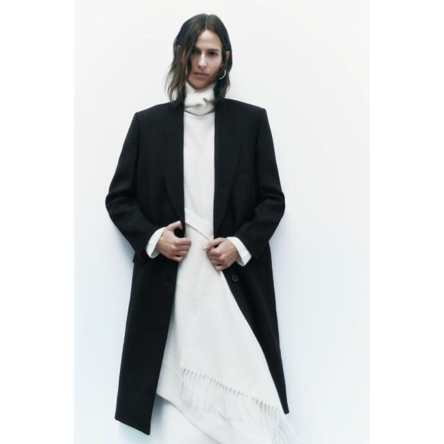 人気大割引 ZARA ウールブレンドコート - LIMITED EDITION XS ロング