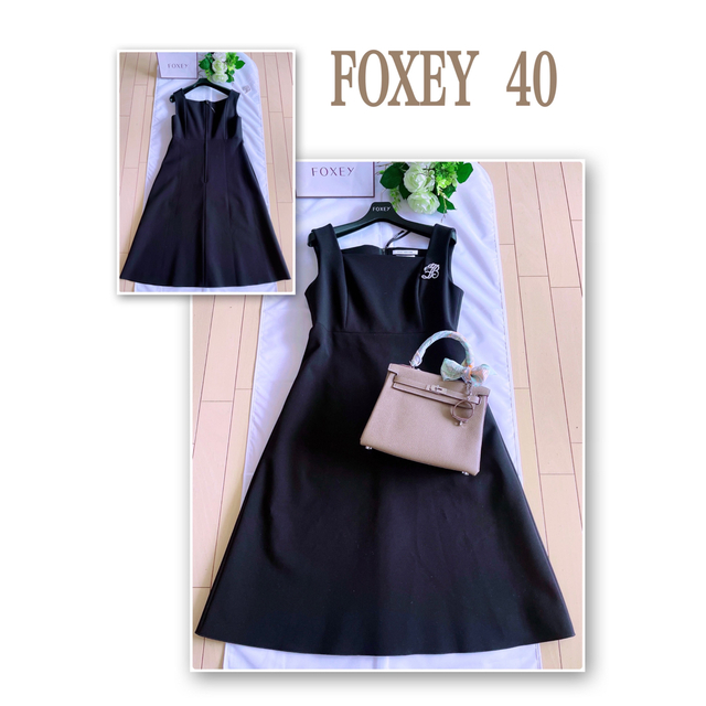 アウトレット☆送料無料】 FOXEY 2021年 パークアベニュードレス40極美