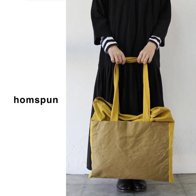 homspun（ホームスパン）| コーミングマット×ビンテージコードBAG