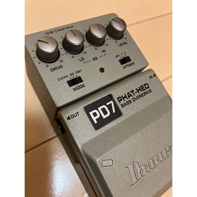 稀少 Ibanez / PD7 Phat-Hed Bass Overdrive