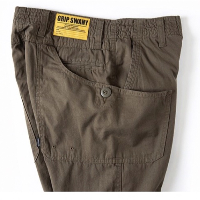 Grip swany FLANNEL LINING PANTS 美品　Sサイズ メンズのパンツ(ワークパンツ/カーゴパンツ)の商品写真